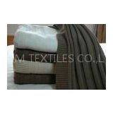 Handfeeling 100 Cotton Knit Throw Blanket Machine Washable , Bed Throw thumbnail-1