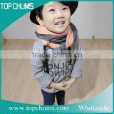 Wholesale High Quality Fashion Latest Children Neck Cotton Linen Scarf thumbnail-6