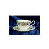 Ceramic Rimmed Soup Bowl Tea Pots Tea Sets