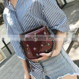 The Paint Bright Women Fashion Square Rivet All-Match Bangalor thumbnail-5