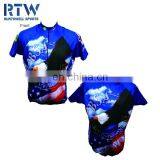 Mens Full Sublimation Custom Dri Fit Cycling Jersey thumbnail-4