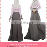 Elegant Abaya Jubbah Prayer Plus Size Malaysia Dubai Kaftan Long Maxi Dress For Women(Mu041402)