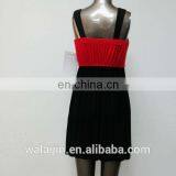 High Quality Strap Design Empire Waist Ladies Knitted uk Dress thumbnail-4