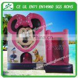 2015 Hot Sale Cat Carroon Theme Printing Inflatable Bouncer, Inflatable Jumping Castle
