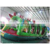 Crocodile Inflatable Obstacle Course/kids Obstacle Course/gator Inflatable Obstacle Tunnel thumbnail-4