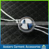Custom Brand Garment Ribbon Plastic Seal Tag Ribbon String With Logo Plain Seal Tag