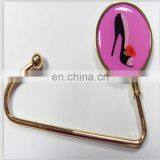 High Quality Zinc Alloy Foldable Metal Baghanger thumbnail-3