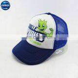 Promotional Cheap Custom Transfer Printing Foam Trucker Mesh Cap