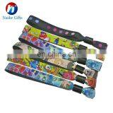 Cheap Promotional Party Custom Fabric Wristbands thumbnail-1