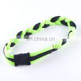 Wholesale Sports Two Colors Fabric Cotton Two Strands Braided Headband