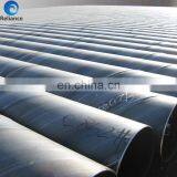 High Quality Assured Sprial Welded Steel Fluid Transport Price List Available Pipe for Sale