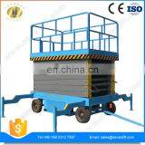 7LSJY Shandong SevenLift 10m 0.8 Ton Hydraulic Scissor Electric Plataformas Elevadoras Detijera Lift Table thumbnail-4