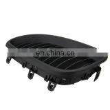 1 пара матово-черных передних решеток с одинарной планкой в стиле «кильватер» для BMW 5 Series E60 E61 2004–2009 годов thumbnail-3