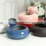 Auto Cyclic Water Ceramics Pet Dog Bowl Pet Feeder Cat Bowl Neck Protection thumbnail-6