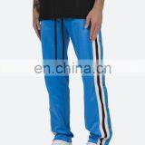 DiZNEW Navy Blue Black Orange Tearaway Track Pants For Men thumbnail-2