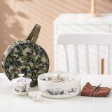 A Set Tea Pot With 4 Pieces Classical Portability Tea Pot (figuratus) thumbnail-2