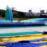 Outdoor 1000ft Inflatable Slip N Slide, PVC Longest Single Lane Water Slide With Pool for Slide the City