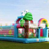 Unicorn Land Inflatable Bouncy Castle Bouncer Kids Children Playground Jumping Castles thumbnail-3