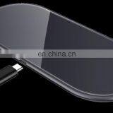 2 in 1 Dual QI Wireless Charger Fast Wireless Charging Pad Mobile Phone Charger For Phone thumbnail-5