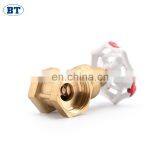 BT4002 Red Handle 2"inch Brass Water Gate Valve thumbnail-5