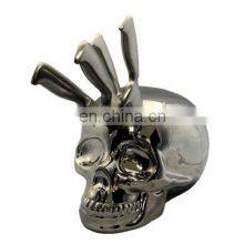Head Skulls Knife Skeleton Resin Shelf for Home Kitchen Shelf thumbnail-4