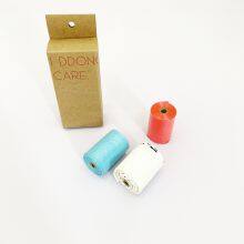 Pink Color Water Soluble Dog Poop Bags Flushable Dog Waste Bags 100% Biodegradable thumbnail-5