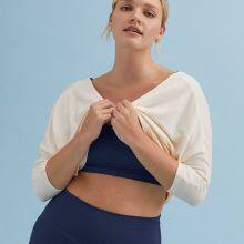 Women's Santoni Seamless Quick Dry & Wicking Running Sports Tee. thumbnail-4