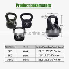 Wholesale Adjustable Custom Free Weight Kettlebell Gym Cast Iron10Kg 35Kg Coated Kettlebell With Rubber thumbnail-4