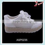 Thick Sole Breathable Sport Running Shoes for Women Fashion Sneakers From Factory thumbnail-1