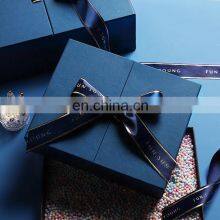 Luxury Design Packaging Mens Perfume Double Opening Gift Box Set Packaging With Ribbon Custom Logo Mystery Box thumbnail-1