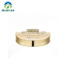 Home Bathroom Dispenser Liquid Soap Slim Shape Gold Chrome Plated Hand Soap Dispenser Stainless Steel Soap Dispenser thumbnail-4