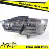 AKD Car Styling Toyota Camry V50 Tail Lights Camry LED Tail Light New Camry Led Rear Trunk Lamp DRL+Turn Signal+Reverse+Brake thumbnail-1