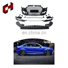 Ch Brand New Material Rear Bar Seamless Combination Bumper Grille Auto Parts Body Kits For Audi A3 2017-2020 To Rs3