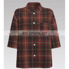 2022 HOT Sale New Development Design Color Checked Yarn-dyed Poplin 100% Cotton for Garment thumbnail-2