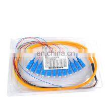 Factory Price SM Fiber Optic 12 Bunchy Pigtail With Sc/UPC Connector 12 Cores Ribbon With LC/APC Sm Connector