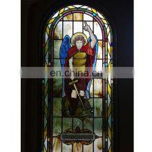 Custom Pictures Patterns Church Art Glass Insulated Tempered Tiffany Decorative Stained Glass Panels thumbnail-5