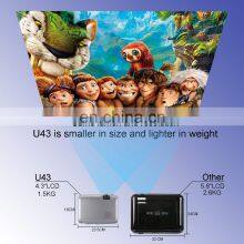 Best Seller UHAPPY U43 4.3 Inch LCD Screen 1080P HD Mini Projector With Remote Control Support USB / SD / HD / VGA / AV thumbnail-3