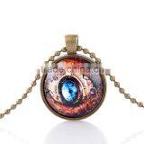 Wholesale Unique Design Vintage Bronze Time Machine Pendants Steampunk Necklace Cheap Price thumbnail-2