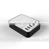 Trulyway 40W 6-USB Port Desktop USB Charger for Iphone, Ipad, Samsung Galaxy S6/S6 Edge,M9 and More thumbnail-5