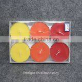 Yellow Orange Red Tealight Candles thumbnail-2