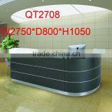 High Quality Curved Shape Hospital Reception Desk Factory Sell Directly QT2708