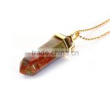 Gorgeous 1pcs Unkaite Gold Plated Fashion Jewelry Necklace Pendant (Chain is not Included)