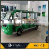 Kingwoo 14 Seats 5KW DC Motor Electric Shuttle Bus For Sale thumbnail-5