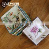 Korean Pure Hand Painted Ceramic Popcorn Bowl thumbnail-1