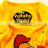 Bright Yellow Cycling Carters Bodysuits Baby Romper thumbnail-2