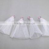 Custom Flower Shaped Multicolor Cute Exfoliating PE Baby Body Pouf Mesh Shower Puff , Mesh Sponge Bath Puff thumbnail-4