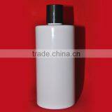 White PET Plastic 150 g Liquid Medicine Bottle With Black Screw Caps thumbnail-2