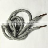 China wholesale cotton shoelace with plastic ends