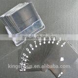 High End Silver Playing Cards for Advertising Promotional Gift Casino Wholesale thumbnail-2