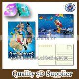Premiums Lenticular 3d Printing Postcards of Cartoon